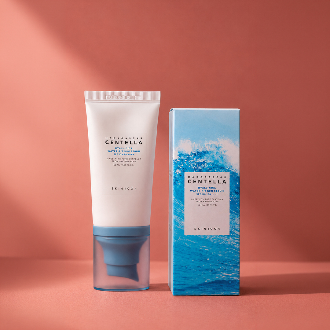 SKIN1004 CENTELLA HYALU-CICA WATER-FIT SUN SERUM 50ml | Protector Solar Tipo Serum - Pieles Secas