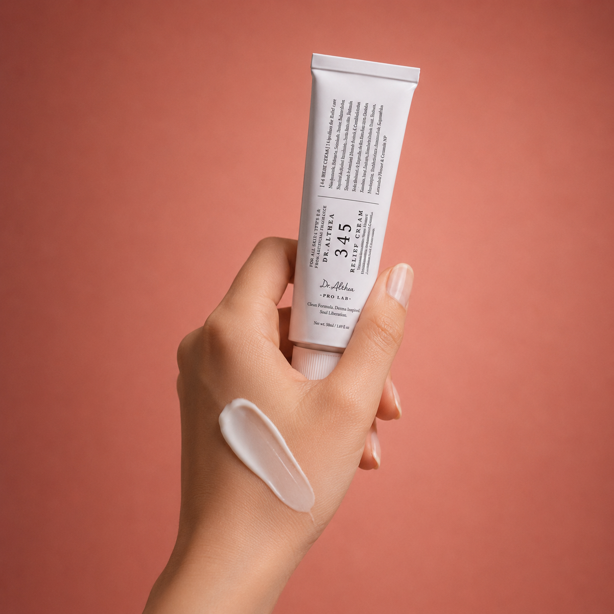 DR. ALTHEA 345 Relief Cream 50ml - Crema Ligera Calmante y Equilibrante con Teca, Pantenol y Ceramidas