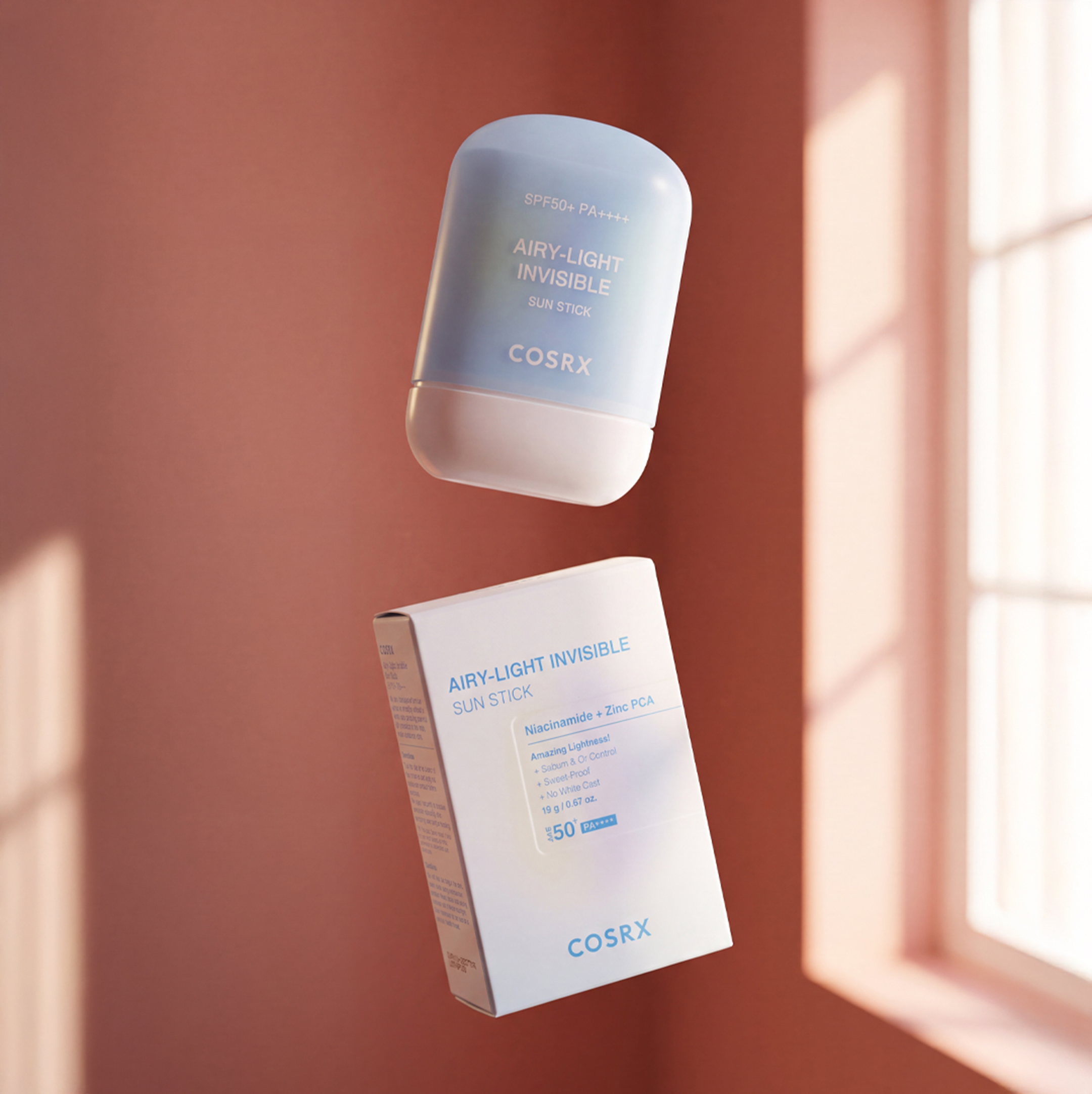 COSRX - AIRY-LIGHT INVISIBLE SUNSTICK SPF50+ PA++++ | Protector solar en barra - Imagen 3