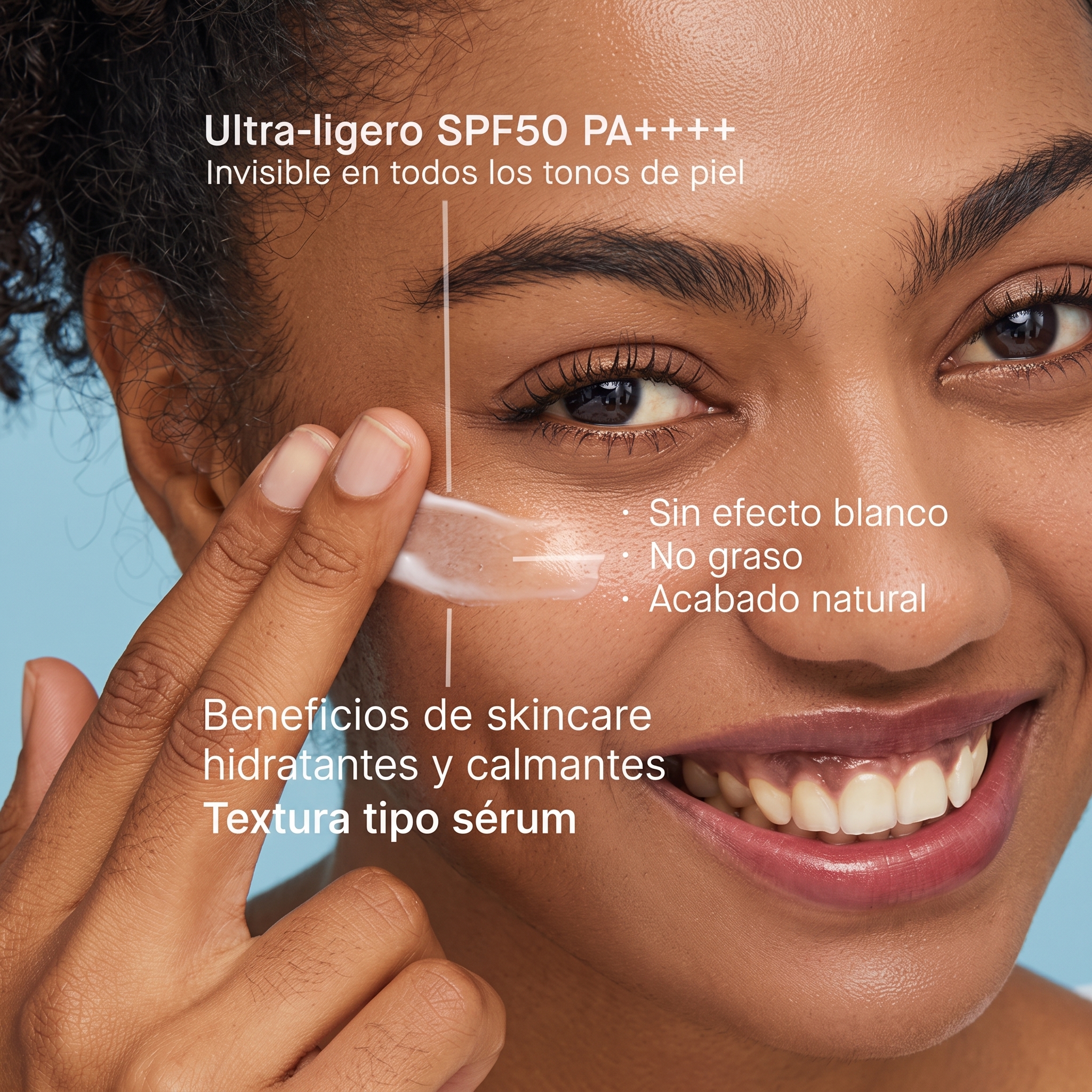 COSRX Ultra-Light Invisible Sunscreen SPF50+ PA++++ 50 ml | Protector Solar Facial Invisible con Niacinamida - Imagen 2